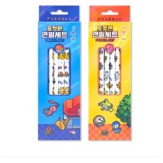 포켓몬 4본 연필 세트, 6팩, 랜덤발송