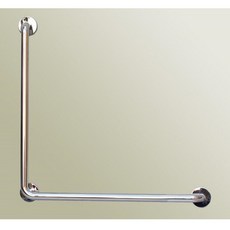 【通用無障礙】無障礙 安全扶手 不鏽鋼 L型扶手 (70cm x 70cm), 1個