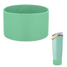 Owala FreeSip Sway용 실리콘 부츠 887.2ml(30온스) 1.2L(40온스) 물병용 미끄럼 방지 보호 슬리브 미끄럼 방지 바닥 커버 내구성 있는 긁힘, 유칼립투스 그린