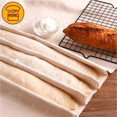 嚴選SHOP 三能 麵糰發酵布 SN0461 法棍麵包保濕棉布 歐包發酵棉布 純棉透氣防乾裂, 1個