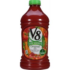 V8 100% 야채 주스 오리지널 저염 1.89리터 (4개 팩), 89L