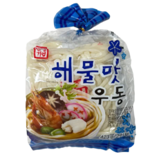 [본사직영/한성기업] 한성 해물맛우동 423g(2인분), 423g, 2개