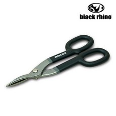 美國黑犀牛Black Rhino 專業手工具 台灣製造 10吋圓形圓弧型不銹鋼板鐵皮剪刀#165, 1個