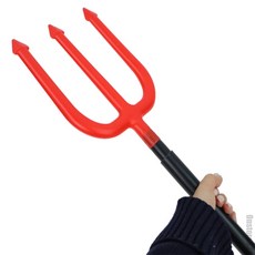 일상발견 코스튬소품 악마삼지창 유치원할로윈장식 가볍고안전한플라스틱소재 레드삼지창
