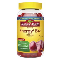 Nature Made 萊萃美 能量B12 1000mcg軟糖, 1個, 160錠