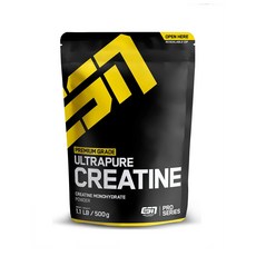 ESN Creatine 독일직구 이에스엔 울트라퓨어 크레아틴 모노하이드레이트 파우더 가루 분말 500g, 기본, 1개