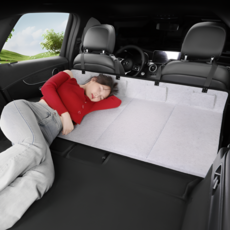 키시크 뒷좌석 접이식 확장 보드 매트, 차콜 그레이, free