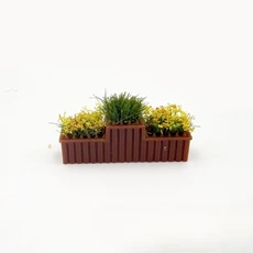 미니 꽃밭 화려한 모델 미니어처 사진 촬영 모래 테이블 인형집 DIY 공예 장식 데코, I