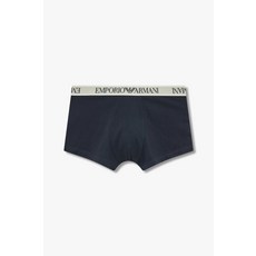 엠포리오 아르마니 EMPORIO ARMANI UNDERWEAR 남성 텍스처드 로고 밴딩 드로즈_마린_0814112042 2402291472 351996