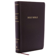 KJV Reference Bible Personal Size Giant Print Bonded Leather Burgundy Red Letter Edition, THOMAS NELSON, KJV, Reference Bible, Person.., Thomas Nelson(저)