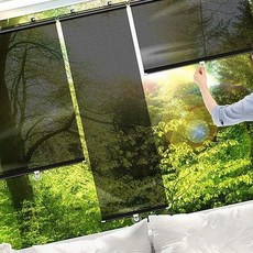 미니 셀프 블라인드 창문 햇빛차단 붙이는형