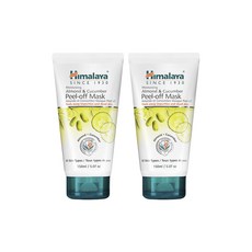 히말라야 모이스처라이징 필오프 마스크 아몬드 & 큐컴버 150ml, 2개