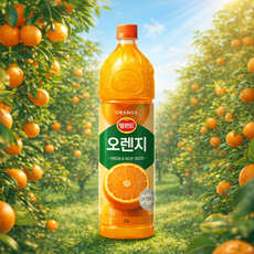 델몬트 ORANGE (오렌지) 1.5, 1.5L, 4개