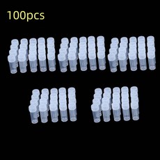 캔들공병 5ml 플라스틱 병 샘플 항아리 5g 작은 배럴 약병 알약 액체 분말 캡슐 보관 용기 포장, 100pcs