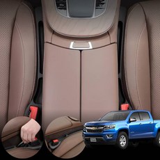 쉐보레 콜로라도 3.6 하드타입 틈새 수납 쿠션 블랙 좌우세트