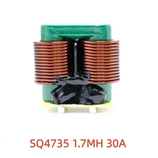 1pcs 고전류 공통 모드 인덕터 Sq4735 1.7mh 30a 평면 구리 와이어 자기 링 필터 코일, 01 1.7MH