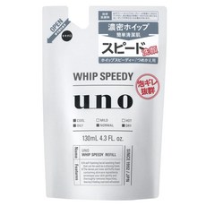 uno Whipping Speedy 潔面乳 補充包 f, 1個, 130ml
