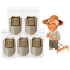 고서임 천일염 구운 함초소금 가는입자, 1개, 140g