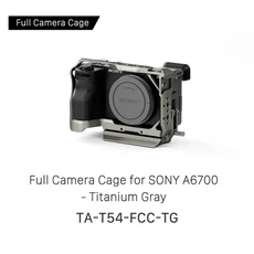 재고 있음 TILTA TA-T54-FCC-B TA-T54-FCC-TG 소니 A6700용 풀 카메라 케이지 DSLR 카메라용, 02 TA-T54-FCC-TG