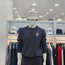 디즈니골프 남성 트레이닝 라운드티(DO1MTW001-BK)_US