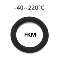 실리콘 가스켓 트라이 클램프 페룰 5 10Pcs ISO Homebrew PTFE FKM EPDM 압력 위생 식품 등급 씰, 02 FKM, 02 5 Pcs