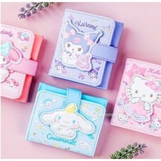 산리오캐릭터즈 3단 베루지갑 여아지갑 헬로키티 지갑 마이멜로디 쿠로미 시나모롤