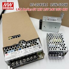 Mean Well RS-15 50 75 100 600W 5V 12V 36V 단일 출력 스위칭 전원 공급 장치, 01 5V용, 12 LRS-200