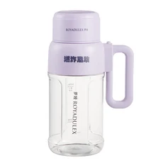 전기 휴대용 블렌더 1000ML Juicer 과일 믹서 USB 충전식 스무디 컵 압착기 주스 메이커, 01 AU, 01 Purple