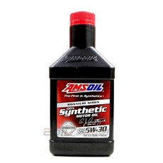 AMSOIL 簽名系列合成機油 SAE 5W-30 引擎保護 燃油效率 946毫升, 1個, 5W30