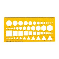 템플레이트 템플렛 KORING K-102F/종합형판, 빠른배송