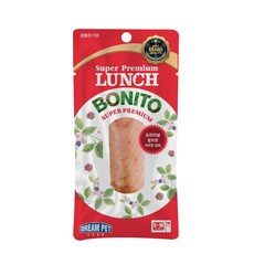 슈퍼 프리미엄 런치 보니또 고양이간식, 참치, 20g, 1개