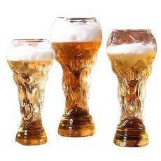 트로피 디자인 맥주잔 맥주컵 축구 응원용 홈술 파티용, 1개