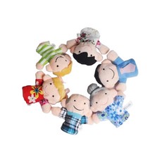 手指玩偶6入組 - 可愛家庭角色扮演手偶 益智遊戲布偶 - 寶寶安撫玩具 (賣貴請告知), 1個, 6入裝