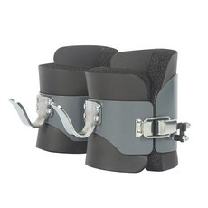 철봉 발목 밴드 기구 홈트 튼튼한 알루미늄 헬스 발걸이 매달리기, 블랙그레이 2m보내기, 1