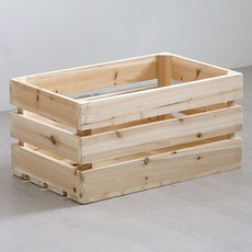 우드상자 빈티지 와인 인테리어 박스 과일 나무 앤티크, 1단 80x40x10 특대형 1 . 7cm, 1개, 내추럴우드