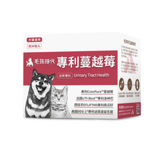 毛孩時代 專利蔓越莓 泌尿道保健, 2g, 30個, 綜合營養補充品