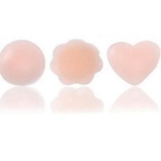 실리콘 니플 커버 얇은 재사용 이너웨어 니플 패치 드레스 비키니 데일리 노와이어 누브라 물방울 끈없는, 하트BL00589