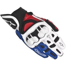 SP8 라이딩 장갑 오토바이 가죽 재질 스크린 터치, GPX블루 스크린 터치 M