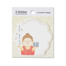 i-Marker 佛系造型便利貼, 1入