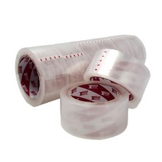 OPP封箱膠帶 透明膠帶 透明封箱膠帶 48mm*80Y 透明大膠帶 寬版膠帶, 2個, 透明OPP封箱膠帶/寬48mm/長90碼