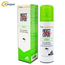 法國Cooper 禦叮長效防蚊液100ml 派卡瑞丁20% 家庭號長效防蚊蟲叮咬, 1個