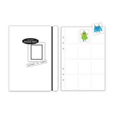 더스페셜 스티커메이트-띠부씰포켓A5, 1개