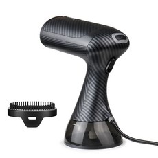 2025新款手持蒸汽掛燙機家用便攜衣服蒸汽熨斗旅行迷你蒸汽熨燙機, 美規110V, 碳纖維