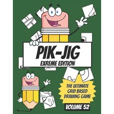 (영문도서) Pik-Jig: Pen and Ink Grid Adventures - Dive into Artistic Exploration with this Activity Book... Paperback, Independently Published, English, 9798883305480