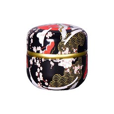 TOP 탑 상의wON 온 파우더 퍼프가 있는 케이스 바디 용기 먼지 아기 및 엄마용 (블랙), 블랙