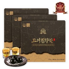 고려천홍삼 고려침향환 3.75g x 30환 3박스