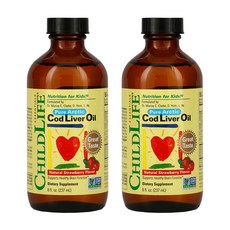 차일드라이프 어린이 대구간유 오메가3 액상 키즈DHA 237ml 2병, 2개