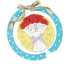 카네이션 모빌 만들기 1개 태교바느질 물고기모빌 똑템