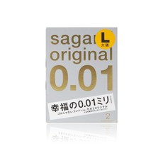 Sagami original 0.01 L 保險套, 1個, 0.01L 加大碼_2入