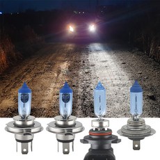 E1인증 자동차검사통과 화이트 램프 블루션 전조등 안개등 헤드라이트 H4 H7 H8 881 자동차, 1개